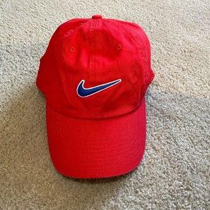 Red Nike Cap